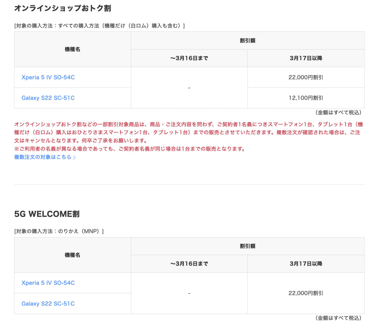 3/17(金)10時〜】ドコモオンラインショップでXperia 5 Ⅳが誰