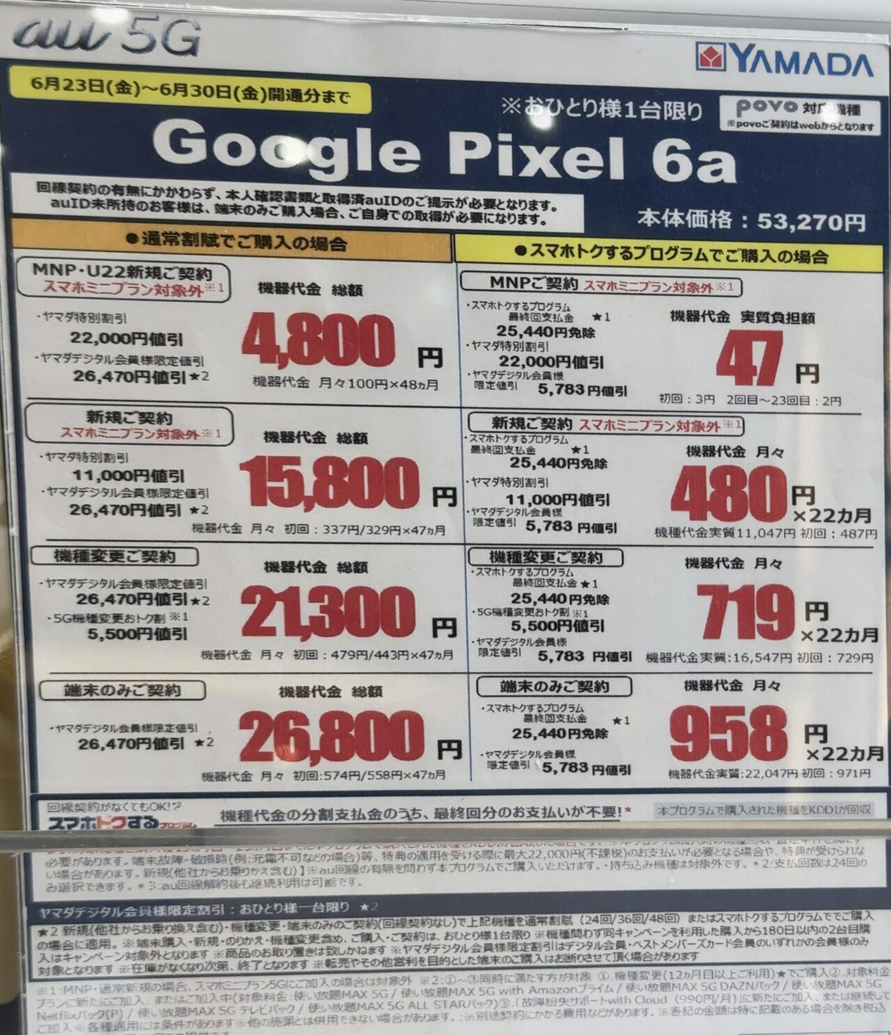 au pixel6　ブラック　 開通のみ　一括支払い済 Googleストアで｢Pixel 6｣を分割支払いして途中で一括に変更する